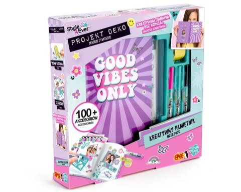 Zestaw projekt deko, kreatywny pamiętnik