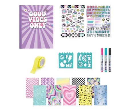 Zestaw projekt deko, kreatywny pamiętnik