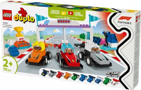 Klocki duplo 10445 bolidy i kierowcy f1