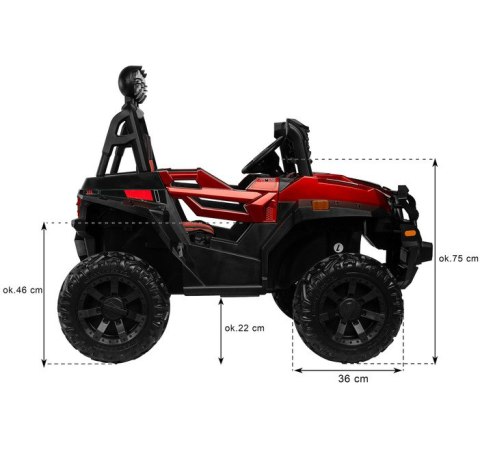 POJAZD AKUMULATOROWY TERENOWY TIMUS RED