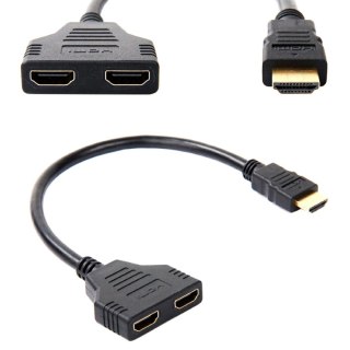 AK316 Rozdzielacz hdmi na 2 porty fullhd