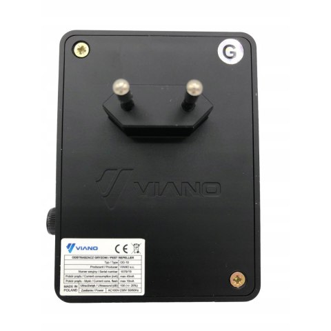 VIANO Odstraszacz Gryzoni Mocny PRO OD10