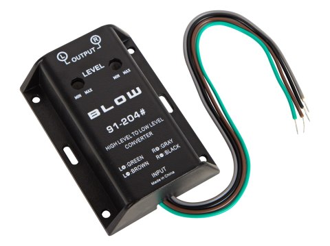 91-204# Konwerter poziomu sygnału audio blow