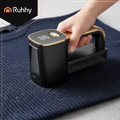 Golarka do ubrań bezprzewodowa czarna Ruhhy 26642