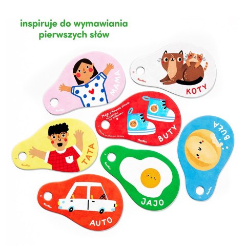 Książeczka moje pierwsze słowa 12m+