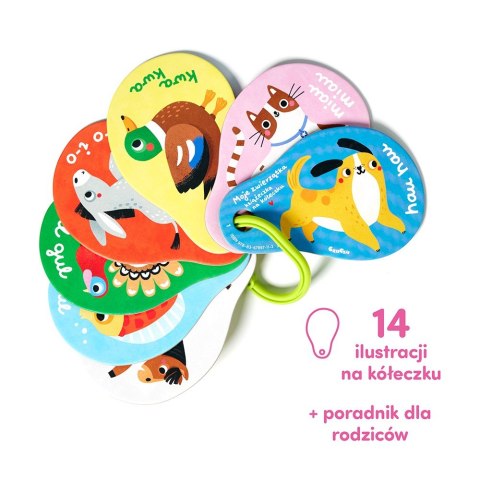Książeczka moje zwierzątka 12m+