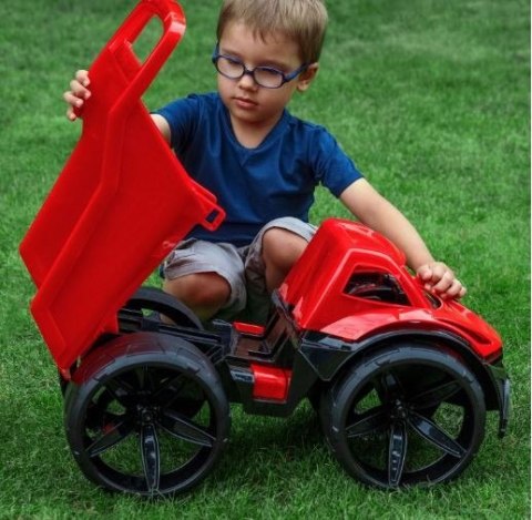 Pojazd maximus wywrotka czerwona