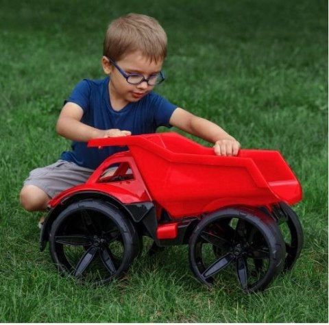 Pojazd maximus wywrotka czerwona