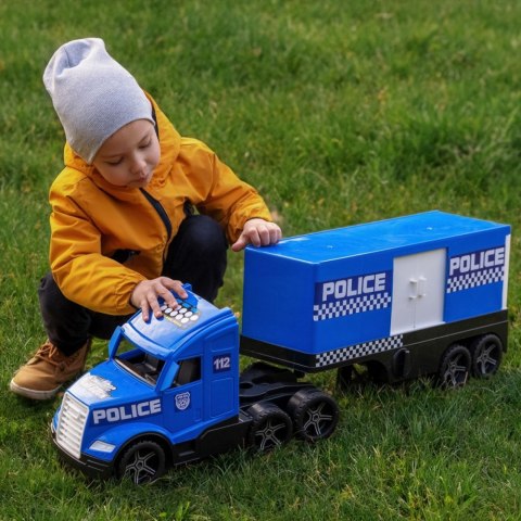 Pojazd magic truck action policja