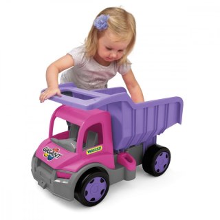 Pojazd wywrotka gigant różowo-fioletowa