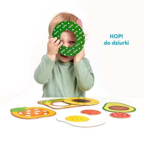 Układanka moje puzzle z dziurką - jedzenie