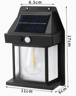 ZD159 Kinkiet ścienny solarny led z czujnikiem ruchu