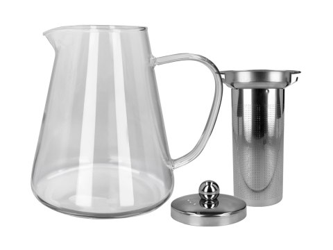 Czajnik szklany z sitkiem
