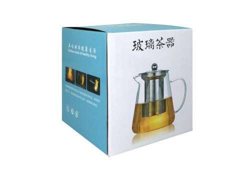 Czajnik szklany z sitkiem