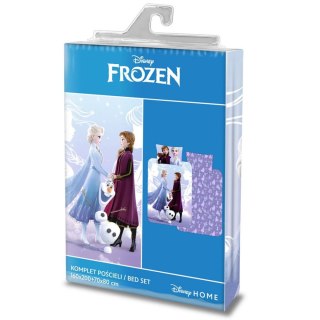 Pościel bawełna 160x200+1p70x80 Kraina Lodu 002