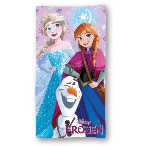 Ręcznik mikrofibra 70x140 Kraina Lodu