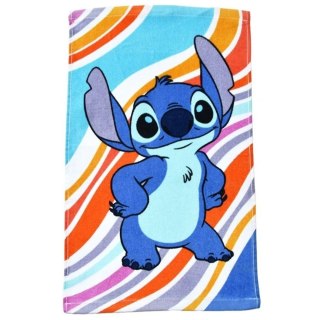 Ręcznik przedszkolny dla dziecka 30x50 Lilo i Stitch niebieski