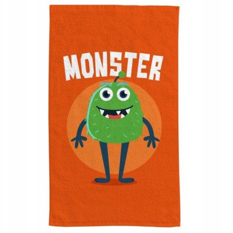 Ręcznik przedszkolny dla dziecka 30x50 Monster