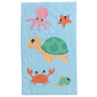 Ręcznik przedszkolny dla dziecka 30x50 Żółw morski
