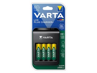 75-474# Ładowarka lcd plug+4xaa 2100mah varta 56706
