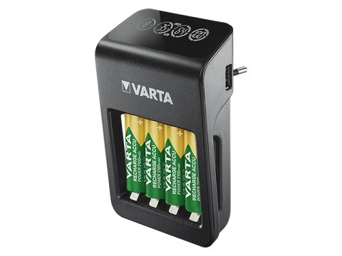 75-474# Ładowarka lcd plug+4xaa 2100mah varta 56706