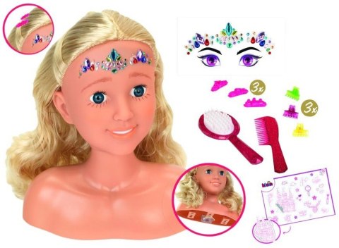 Głowa do czesania i stylizacji sara