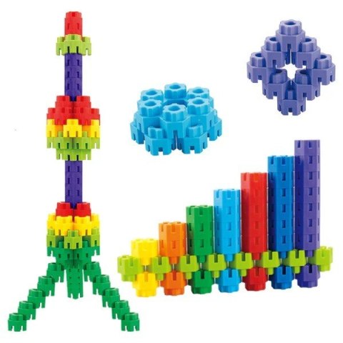 Klocki małych geniuszy Śrubki 65 elementów