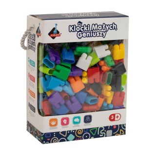 Klocki małych geniuszy cegiełki 260 elementów