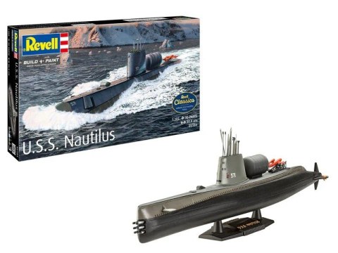 Model plastikowy statek u.s.s. nautilus 1/305