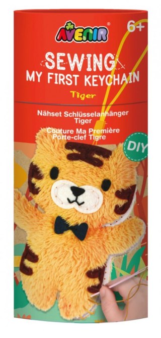 Zestaw uszyj brelok do kluczy - tygrys