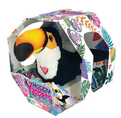 Maskotka interaktywna happy yappers wesołe gadułki - tukan
