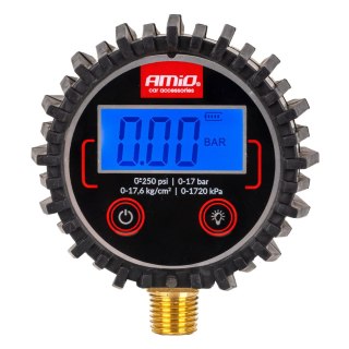 Ciśnieniomierz cyfrowy manometr elektryczny 17 bar amio-04463