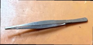 DA505 Metalowa pęseta 18cm