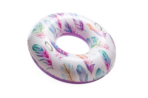 Dmuchane koło do pływania o średnicy 97 cm z uchwytami INTEX 58263 mix wzorów