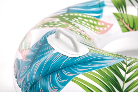 Dmuchane koło do pływania o średnicy 97 cm z uchwytami INTEX 58263 mix wzorów