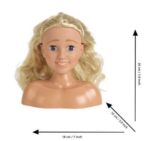 Głowa do czesania i stylizacji sara