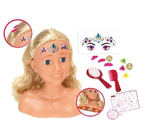 Głowa do czesania i stylizacji sara