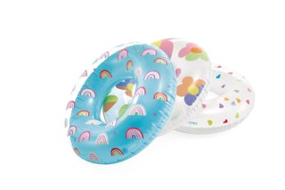 Koło dmuchane do pływania o średnicy 81 cm INTEX 59259 mix wzorów