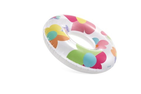 Koło dmuchane do pływania o średnicy 81 cm INTEX 59259 mix wzorów