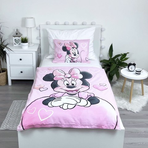 Pościel bawełna 100x135 + 40x60 Myszka Minnie