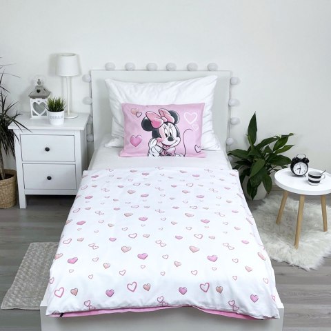 Pościel bawełna 100x135 + 40x60 Myszka Minnie