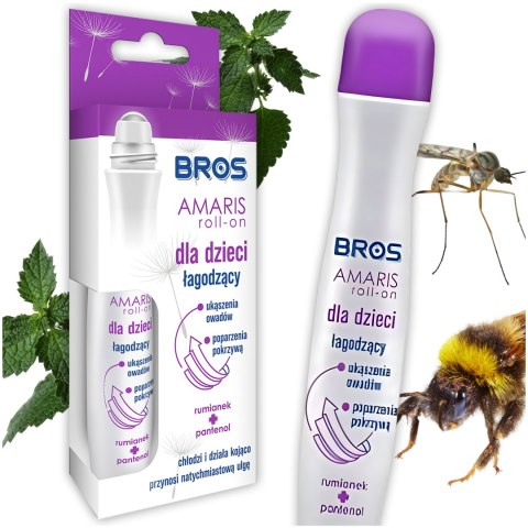 BROS - Amaris - roll-on dla dzieci łagodzący ukąszenia 15ml