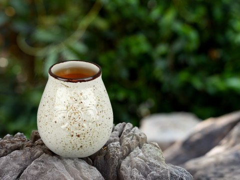 Naczynie Ceramiczne do Yerby - kremowe