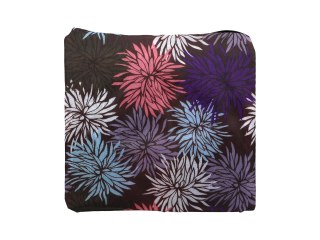 Torba na ramię, składana - kwiaty