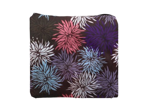 Torba na ramię, składana - kwiaty