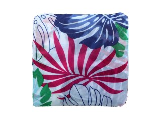 Torba na ramię, składana - kwiaty