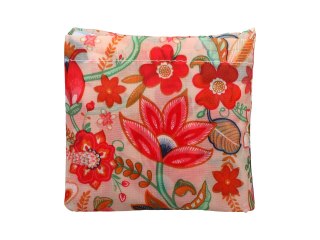 Torba na ramię, składana - kwiaty