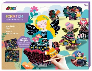 Wydrapywanki ruchome - wróżki w ogrodzie