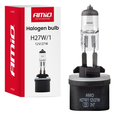 Żarówka halogenowa h27w/1 880 12v 27w pg13 amio-04512
