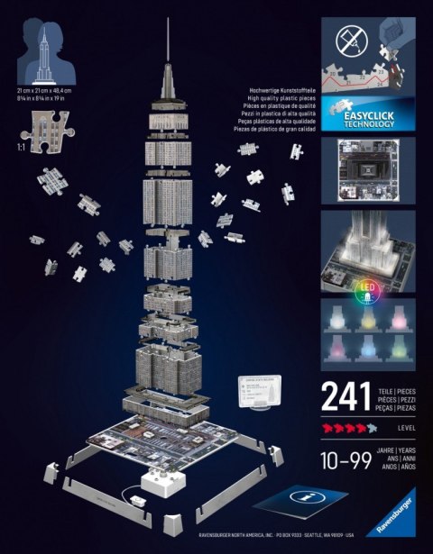 Puzzle 3d empire state building